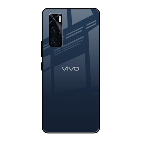 Overshadow Blue Glossy Case For Vivo V20 SE