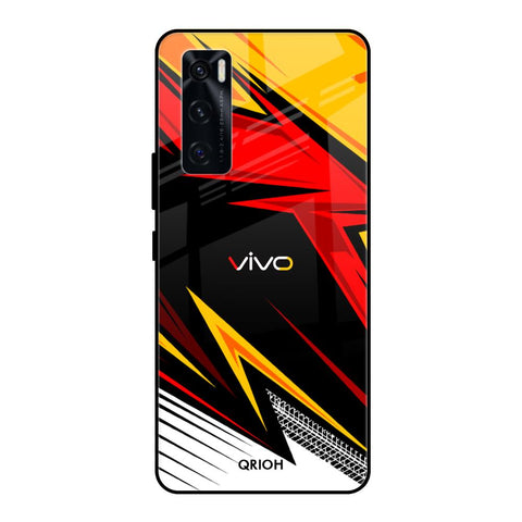 Race Jersey Pattern Glossy Case For Vivo V20 SE