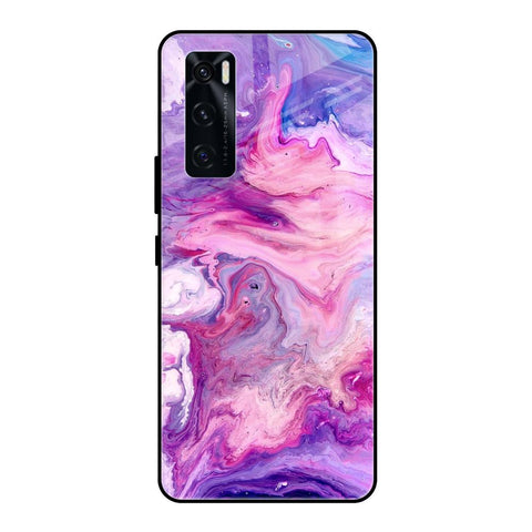 Cosmic Galaxy Glossy Case for Vivo V20 SE