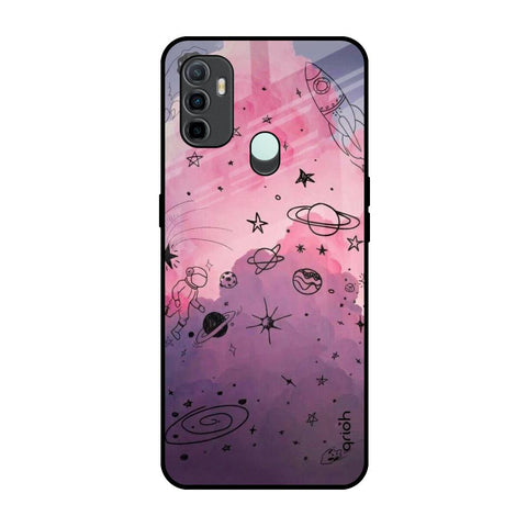 Space Doodles Glossy Case for Oppo A33