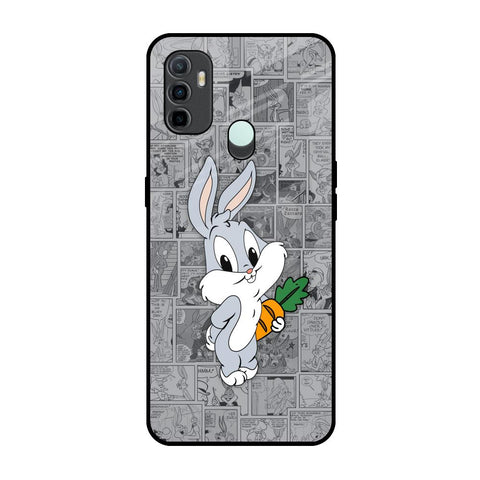 Cute Baby Bunny Glossy Case for Oppo A33