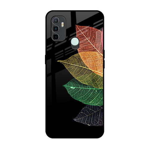 Colorful Leaves Glossy Case for Oppo A33