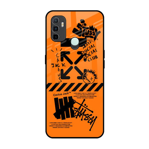 Anti Social Club Glossy Case for Oppo A33