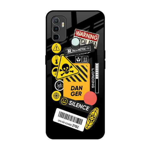 Danger Signs Glossy Case for Oppo A33