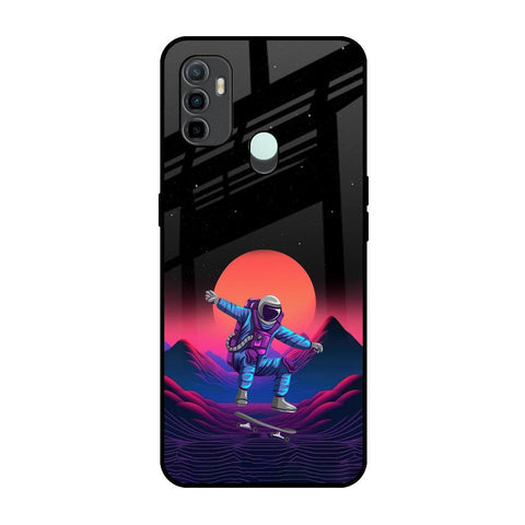 Retro Astronaut Glossy Case for Oppo A33