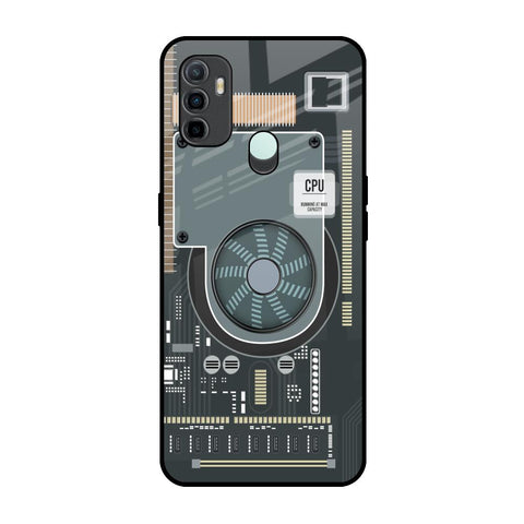 Motherboard Circuit Glossy Case for Oppo A33