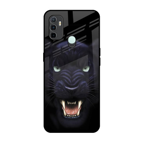 Angry Black Leopard Glossy Case for Oppo A33