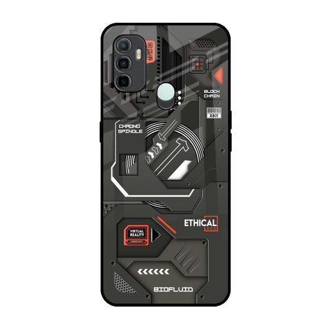 Tech Aesthetics Glossy Case for Oppo A33