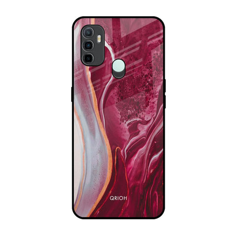 Crimson Ruby Glossy Case for Oppo A33