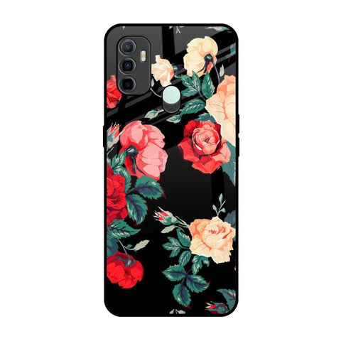 Floral Bunch Glossy Case For Oppo A33