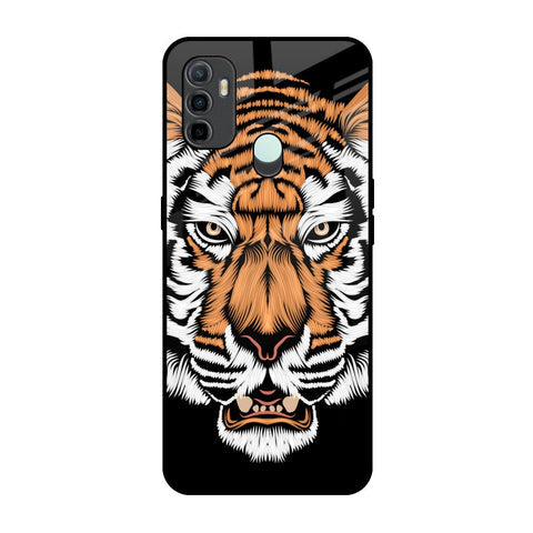Angry Tiger Glossy Case For Oppo A33