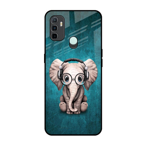 Adorable Baby Elephant Glossy Case For Oppo A33