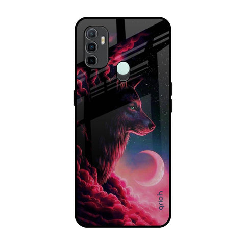 Moon Wolf Glossy Case for Oppo A33