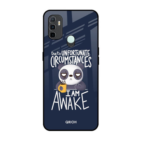 Struggling Panda Glossy Case for Oppo A33