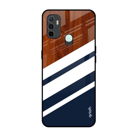 Bold Stripes Glossy Case for Oppo A33