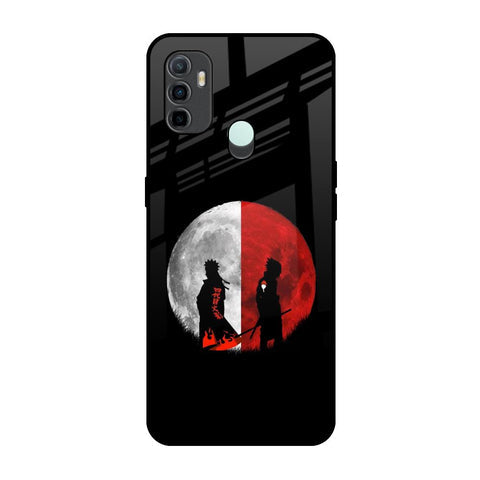 Anime Red Moon Glossy Case for Oppo A33
