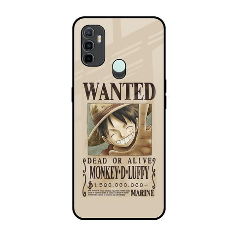 Luffy Wanted Glossy Case for Oppo A33