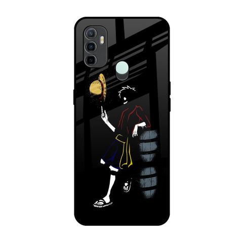 Luffy Line Art Glossy Case for Oppo A33