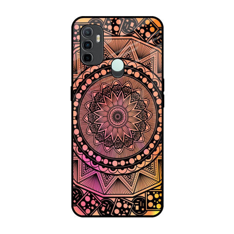 Floral Mandala Glossy Case for Oppo A33