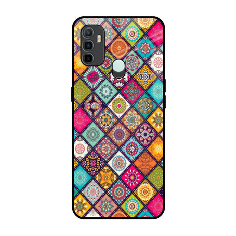 Multicolor Mandala Glossy Case for Oppo A33