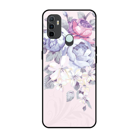 Elegant Floral Glossy Case for Oppo A33