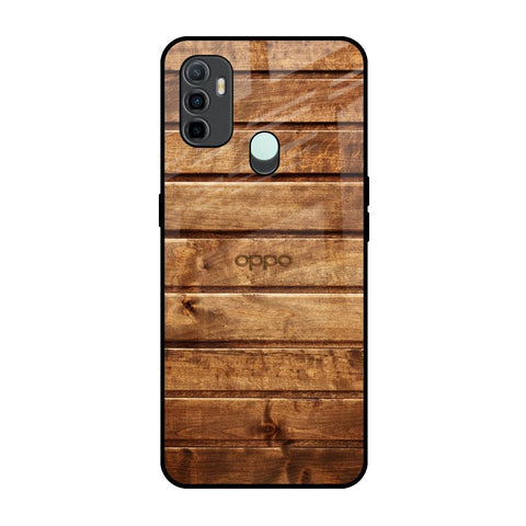 Wooden Planks Glossy Case for Oppo A33