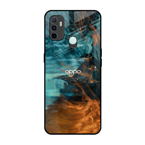 Golden Splash Glossy Case for Oppo A33