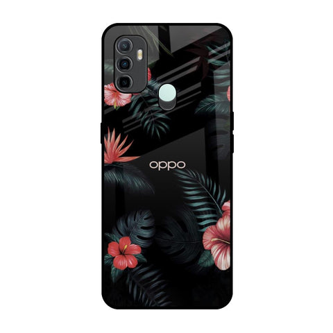 Tropical Art Flower Glossy Case for Oppo A33