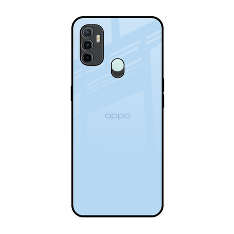 Pastel Sky Blue Glossy Case for Oppo A33