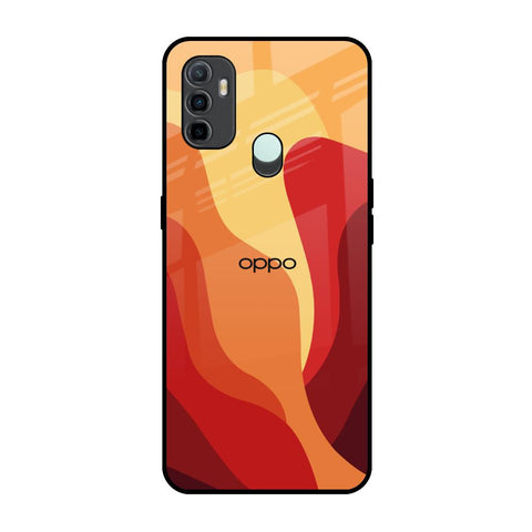 Magma Color Pattern Glossy Case for Oppo A33