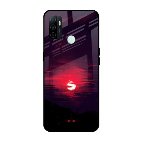 Morning Red Sky Glossy Case For Oppo A33