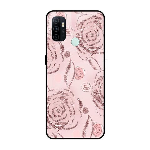 Shimmer Roses Glossy case for Oppo A33