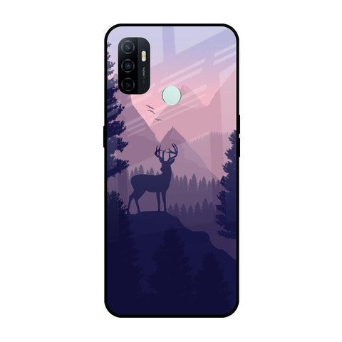 Deer In Night Glossy Case For Oppo A33