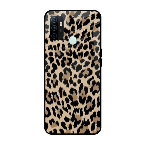 Leopard Seamless Glossy Case For Oppo A33