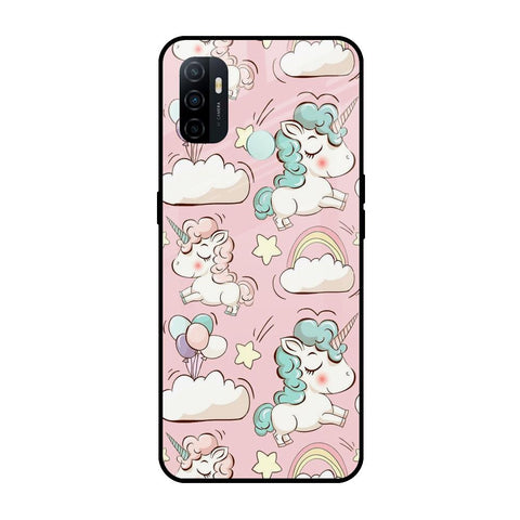 Balloon Unicorn Glossy case for Oppo A33