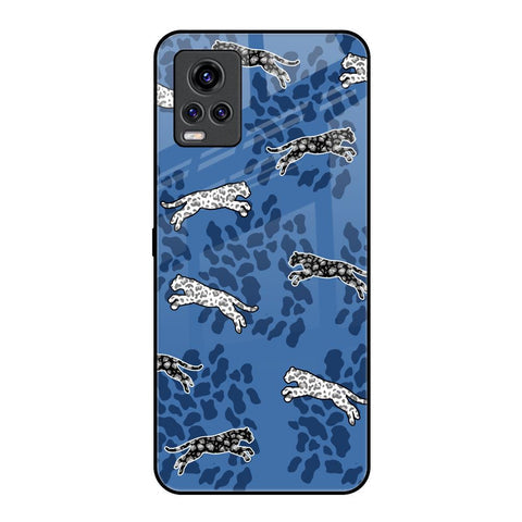 Blue Cheetah Glossy Case for Vivo V20 Pro