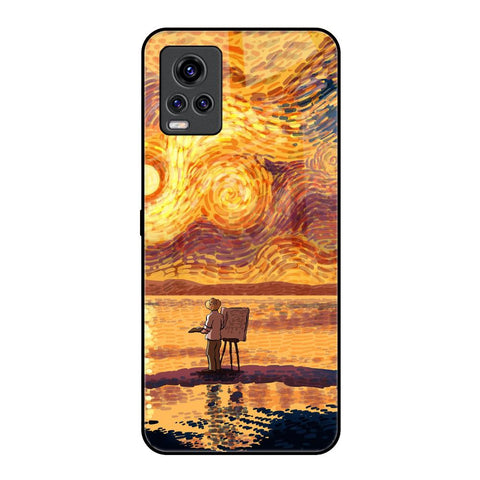 Sunset Vincent Glossy Case for Vivo V20 Pro