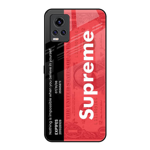 Supreme Ticket Glossy Case for Vivo V20 Pro