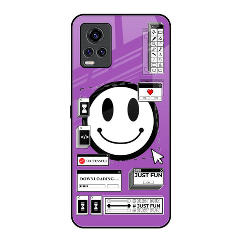 Code with Smile Glossy Case for Vivo V20 Pro