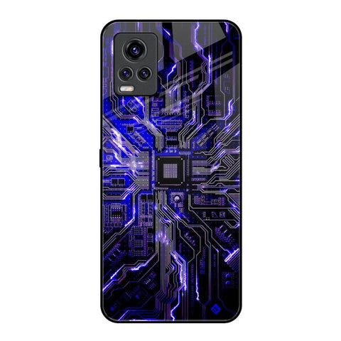 Techno Color Pattern Glossy Case For Vivo V20 Pro