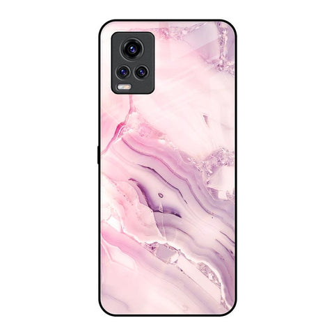 Diamond Pink Gradient Glossy Case For Vivo V20 Pro