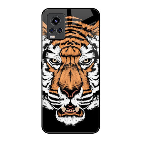 Angry Tiger Glossy Case For Vivo V20 Pro