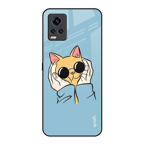 Adorable Cute Kitty Glossy Case For Vivo V20 Pro