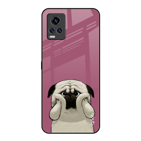Funny Pug Face Glossy Case For Vivo V20 Pro