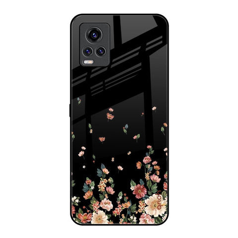 Floating Floral Print Glossy Case for Vivo V20 Pro