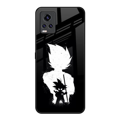 Monochrome Goku Glossy Case for Vivo V20 Pro