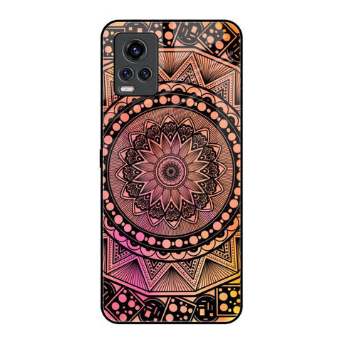 Floral Mandala Glossy Case for Vivo V20 Pro