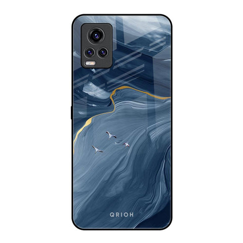 Deep Ocean Marble Glossy Case for Vivo V20 Pro