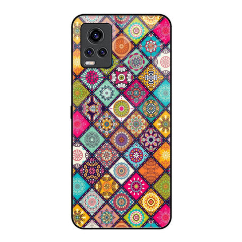 Multicolor Mandala Glossy Case for Vivo V20 Pro