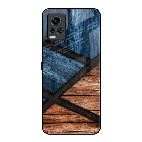 Wooden Tiles Glossy Case for Vivo V20 Pro